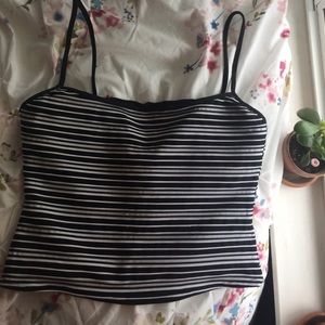 Vintage Cropped Tank Top